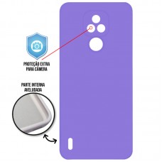 Capa Motorola Moto E7 - Cover Protector Roxa
